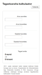 Mobile Screenshot of kalkulaator.webmedia.ee
